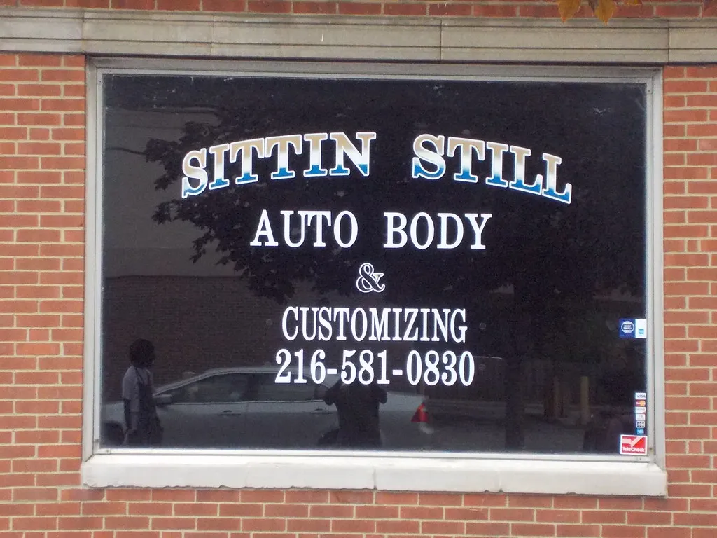 Window signs in Beachwood